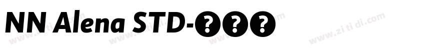 NN Alena STD字体转换